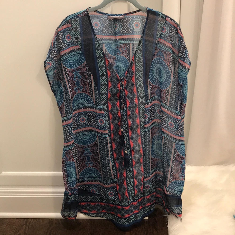 A pea in the pod maternity swim cover up